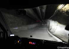 Es gibt mehr als 15 km Tunnel