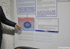 Das Gestein hat eine konstante Temperatur von 10°C.