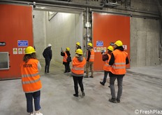 Eingang der Lagerparzelle.