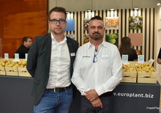 Christian Krahn und Alvaro Resenberg von Europlant.