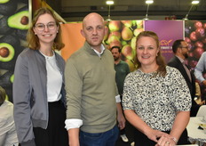 Lene Eckhoff, Jaap Hoek und Swantje Peters von Global Fruit Point.