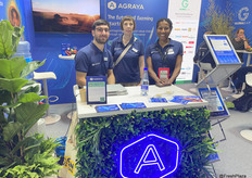 Edoardo Federici, Niamh Holland-Essoh und Kendall Griffin von Global Gap