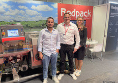 Martijn Vertogen von Ultrapak und Charlie und Karen Fletcher von Redpack