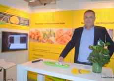 Michael Hörnschemeyer von M.H. Verpackungs- und Anlagentechnik GmbH widmet sich nun vermehrt dem Vertrieb von optischen Sortieranlagen für Kartoffeln und Zwiebeln. 