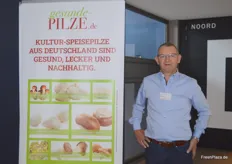 Benno Moser von Moser Vertriebs GmbH und Reinhard Beckermann Champignon-Kulturen