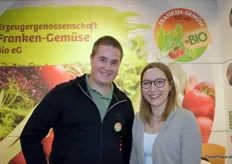 Michael Schneider und Kristina Bötz von der Erzeugergenossenschaft Frankengemüse Bio eG