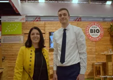 Susanne Dragosits und Philip Kordik von der Agrarmarkt Austria Marketing GesmbH