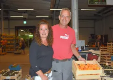 Annette und Markus Nanz vom Obsthof Nanz aus Uhlbach