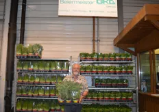 Helmut Beiermeister ist Inhaber des gleichnamigen Gemüsebaubetriebes. Er vermarktet unter anderem Topfkräuter in der Erzeugerhalle. 