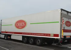Ein Lkw der Canes GmbH 