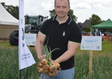 Julian Melcher von Bejo Samen GmbH rückte insbesondere die Hygate, eine relativ frühe Zwiebel, ins Rampenlicht. Die Sorte wird unter anderem in NRW, der Pfalz sowie Bayern bereits großflächig angebaut. 