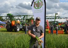 Konstantin Müller, Co-CEO & Inhaber der Agri Saaten GmbH, präsentierte das Zwiebelsortiment. Das Unternehmen entwickelt moderne, leistungsfähige Sorten für den Freilandgemüsebau. 