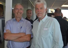 Mart Christiaens, CEO der Christiaens Group BV, und Bert Rademakers von Mycelium Materials Europe BV