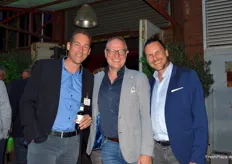 Tim Strübing (Geschäftführer von der Obst vom Bodensee Vertriebsgesellschaft), Andreas Allenspach (Geschäftsleiter von der Rathgeb BioLog AG) und Ingmar Heuer (Geschäftsführer von der Ingmar Heuer GmbH)