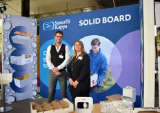 Bernd Siemes und Jennifer Kuttig von Smurfit Kappa Solid Board GmbH