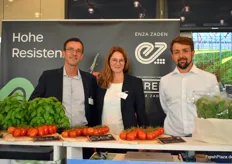 Andreas Becker, Ruth Heiter und Johannes Lachmann von Enza Zaden Deutschland GmbH & Co. KG
