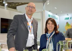 Stefan D. Fischer (Dep. General Manager) und Marcela Strub (Head of Supply Chain Management/Sales) von der Frutco AG