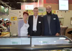 Linda Habicht, Geschäftsführer Uwe Niklas und Patrick König von der Bayer. Pilze & Waldfrüchte Uwe Niklas GmbH