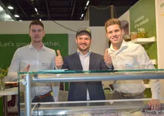 Jelle Kesselaar (Sales), Rien Murre (Owner) und Lennart Ras (Purchase & Sales) von der TOP The Onion Group