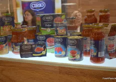 Die Marke Cirio wird weltweit von Conserve Italia vertrieben.