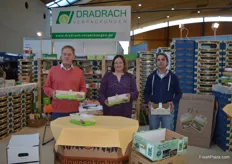 Das Team vom Verpackungsunternehmen Martin Dradrach: Andreas Gruber, Petra Anders und Martin Dradrach.