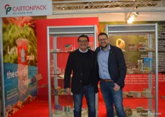 Massimo Bellotti und Andreas Herbrandt von Cartonpack GmbH