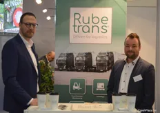Christian Bünnemeyer (l) und Chris Volkmer von der Rubetrans Logistics GmbH & Co. Der Schwerpunkt des Unternehmens liegt auf der individuellen und hochwertigen Lebensmittellogistik.