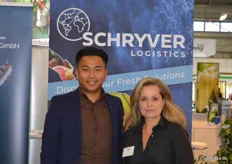 Auch das Unternehmen Schryver Logistics war am Gemeinschaftsstand vertreten.