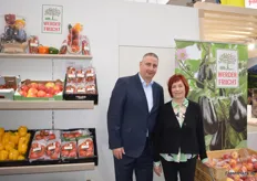 Das Unternehmen Werder Frucht präsentierte sich am Gemeinschafsstand der Behr AG und EO Mecklenburger Ernte. Man blickt auch in diesem Jahr auf eine gelungene Messepräsenz zurück, so Unternehmenschefin Petra Lack (r), hier zusammen mit ihrem Kollegen Dirk Wohlrab.