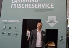 Miroslav Milkov von der Fresh Logistics System GmbH, einem Tochterunternehmen der Landgard-Gruppe.