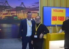 Stephan Sauter und Vassilis Nalbantis von DHL Food Logistics GmbH.