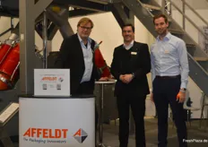 Affeldt Maschinenbau präsentierte insbesondere die 14-bahnige Wiegemaschine AVN 112-CW14FF. Die Resonanz sei überwältigend gewesen, so Sales Manager Torben Ellerbrock (m).
