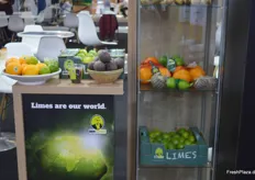 Auch Don Limon, Teil des Hamburger Familienunternehmens Schindler, präsentierte sich auf der diesjährigen Fruit Logistica. Neben Limetten vertreibt das Unternehmen u. a. Trauben, Süßkartoffeln und ägyptische Orangen.