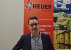 Jan Zobel von Heuer Logistics: Das Unternehmen mit Sitz in Bremerhaven bietet Dienstleistungen rundum Fruchtlogistik und Seefracht, u. a. im Bereich Frühkartoffeln und Bananen, an.