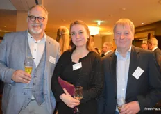 Martin Roffhack (KMG), Josephine Hardt (Bio Kartoffel Erzeuger e. V.) und Cord Hiestermann (Raiffeisen Centralheide eG)