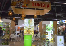 Auch das deutsch-tunesische Unternehmen Tilouche Fruchtimport war im tunesischen Pavillon vertreten.