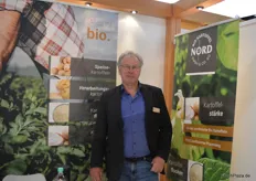 Carsten Niemann von der Bio-Kartoffel Nord. Das Unternehmen liefert sowohl Rohware als auch Kartoffelstärke und -flocken.