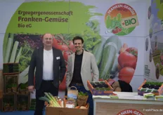 Kressenerzeuger Roland Bötz und Felix Schmidling von Franken-Gemüse Bio.