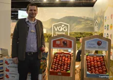 Werner Castiglioni ist Vertriebsleiter Bio bei der Südtiroler VOG-Gruppe.