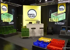 Auch Ringoplast, Hersteller von hochwertigen Kunststoffkästen, präsentierte sich in Nürnberg.