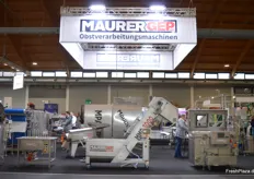MaurerGep ist ein ungarischer Lieferant und Hersteller von Maschinen für die Obstverarbeitung. Das Unternehmen zählt zu den festen Ausstellern auf der Fruchtwelt.