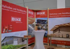 Das Unternehmen Binz widmet sich dem Hallenbau, u. a. auch für landwirtschaftliche Zwecke.