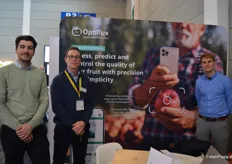 Das Team von Optiflux: Joost Dirckx, Pieter Coppens und Sander van Wayenbergh