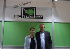 Bertram Schuster und Sabrina Fischer vom gleichnamigen Familienunternehmen. Die süddeutsche Firma widmet sich dem Kühlanlagenbau.