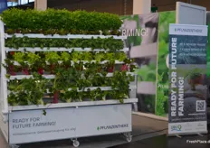 Vertical Farming in Form einer neuartigen Pflanzentheke