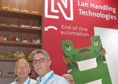 Marcel Maas und Joost van Leeuwen von Lan Handling Technology. End-of-Line-Automatisierung im Obst- und Gemüsesektor.
