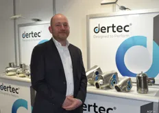 Mark Noest von Dertec, sie liefern Antriebskomponenten für Förderbänder und Maschinen.