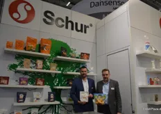 Steffen Beck und Jesper Dalgaard von Schur Systems. Der dänisch-deutsche Verpackungskonzern ist ein fester Bestandteil der Messe.