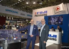 Torsten Brocks und Roland Ludwig von Fuji Packaging