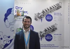 Brent Spinner vom kanadischen Unternehmen EnWave. Das Unternehmen entwickelt innovative Trocknungssysteme für Nüsse und Südfrüchte und arbeitet mit Hochdruck an Projekten in zahlreichen Ländern.